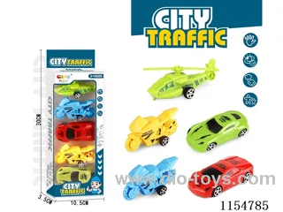 pull back Police Vehicle Series5PCS