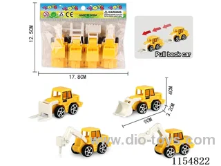 4 pull back engineering 4PCS