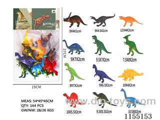 Dinosaurs 4 inch 12pcs