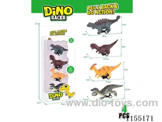 Dinosaur Pull Back Car