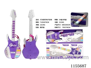 Light music electronic guitar
