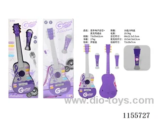 Music electronic guitar + microphone combo
