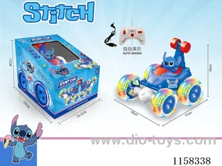 6ch Stitch with doll + auto demo stunt dump car