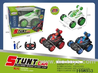 4ch rc stunt car with light included battery