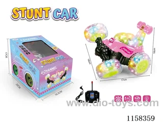 RC Stunt Car Includes 3.7V Lithium Ion Battery - USB Charging