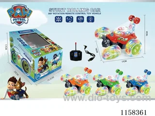 RC Stunt Car Includes 3.7V Lithium Ion Battery - USB Charging
