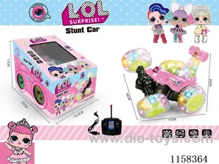 RC Stunt Car Includes 3.7V Lithium Ion Battery - USB Charging