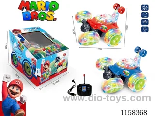 RC Stunt Car Includes 3.7V Lithium Ion Battery - USB Charging