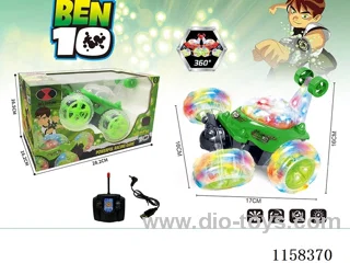 RC Stunt Car Includes 3.7V Lithium Ion Battery - USB Charging
