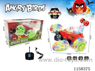 RC Stunt Car Includes 3.7V Lithium Ion Battery - USB Charging