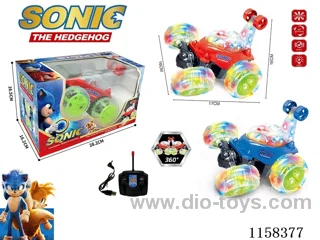 RC Stunt Car Includes 3.7V Lithium Ion Battery - USB Charging