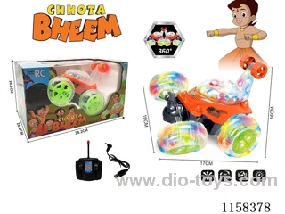 RC Stunt Car Includes 3.7V Lithium Ion Battery - USB Charging