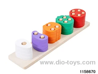 Wooden building blocks