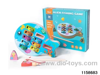 Wooden Fishing Game