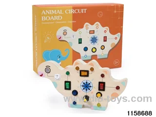Wooden LED Light Busy Board