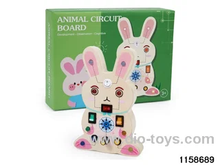 Wooden LED Light Busy Board