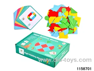 Wooden Geometric Puzzle (76 pcs)