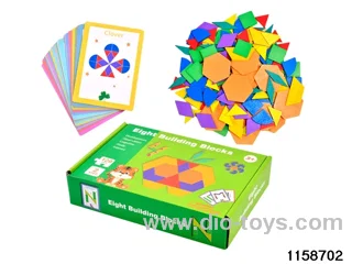 Wooden Geometric Puzzle (120 pcs)