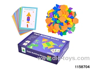 Wooden Geometric Puzzle (160 pcs)