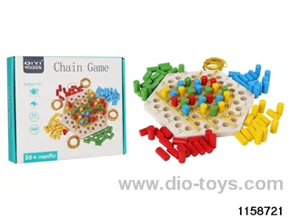 Wooden Multiplayer Chain Chess