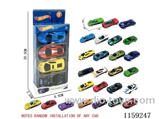 sliding alloy car（4PCS）
