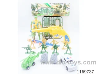 Needle Gun Set (Aircraft, Police Car pull back)
