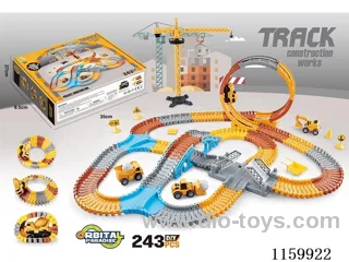 Urban Construction Project Railcar