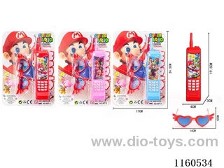 Mario Mobile Phone + Glasses