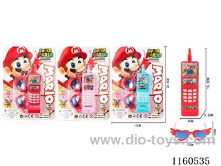 Mario Small Mobile Phone + Glasses