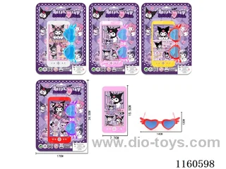 Kurumi mobile phone + glasses