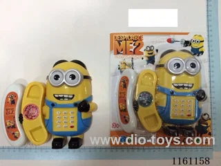 Little yellow musical phone