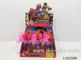 Hand Pressed Flash Spider-Man Fan 12PCS