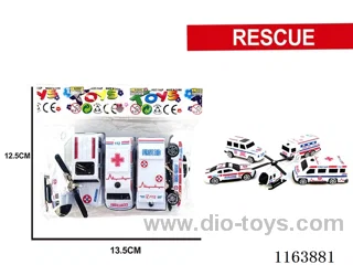 5PCS sliding ambulance