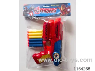 Spiderman soft bullet gun