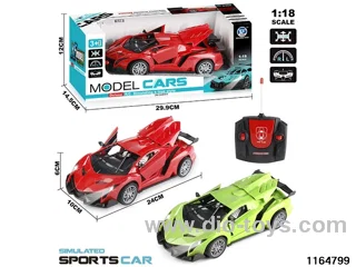 1:18 5ch RC car not included battery