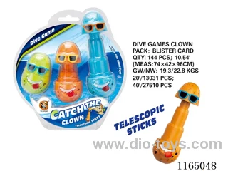 Clown Smiley Diving Stick