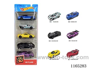 Alloy Car 5pcs