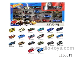 1:64 Alloy Cars 20pcs