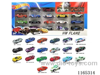 1:64 Alloy Cars 20pcs