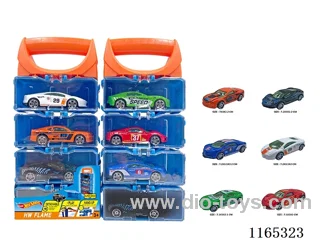 Alloy Car DIY Carrying Case 4pcs