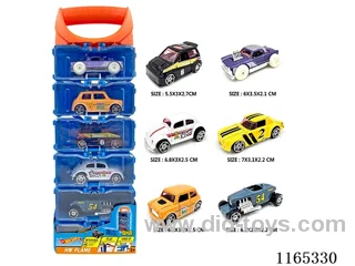 Alloy Car DIY Carrying Case 6's