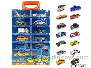Alloy Car DIY Carrying Case 14pcs