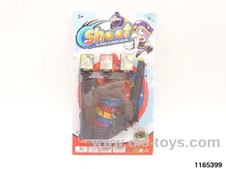 Soft bullet dual gun+target