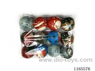 12PCS 7.6cm PU ball