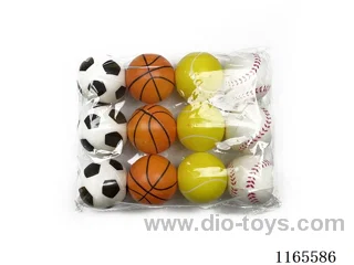 6PCS 10cm PU ball
