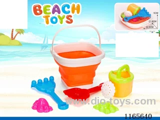 Square Folding Pail 6 PCS