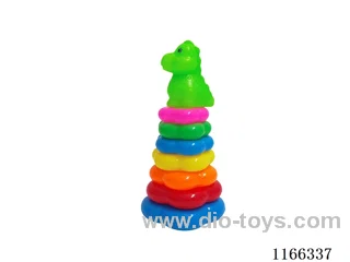 7 Flower Rainbow Rings (Dinosaur)