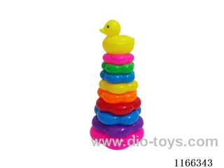 9 Flower Rainbow Rings (Duckling)