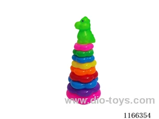 9 Flower Rainbow Rings (Dinosaur)