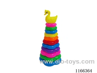 11 Flower Rainbow Rings (Swan)